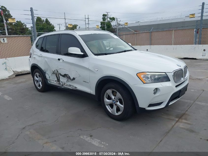 2011 BMW X3 xDrive28I VIN: 5UXWX5C5XBL708931 Lot: 39983015