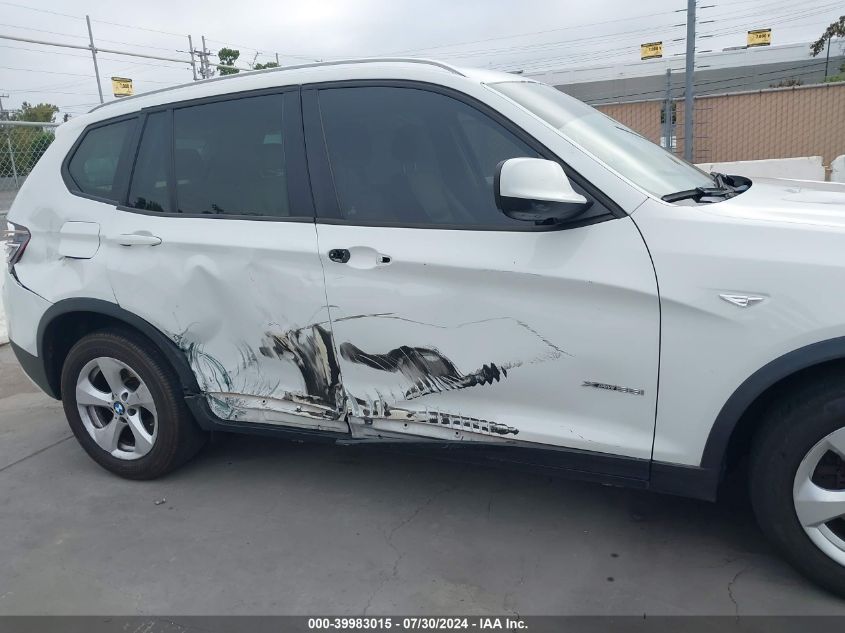 2011 BMW X3 xDrive28I VIN: 5UXWX5C5XBL708931 Lot: 39983015