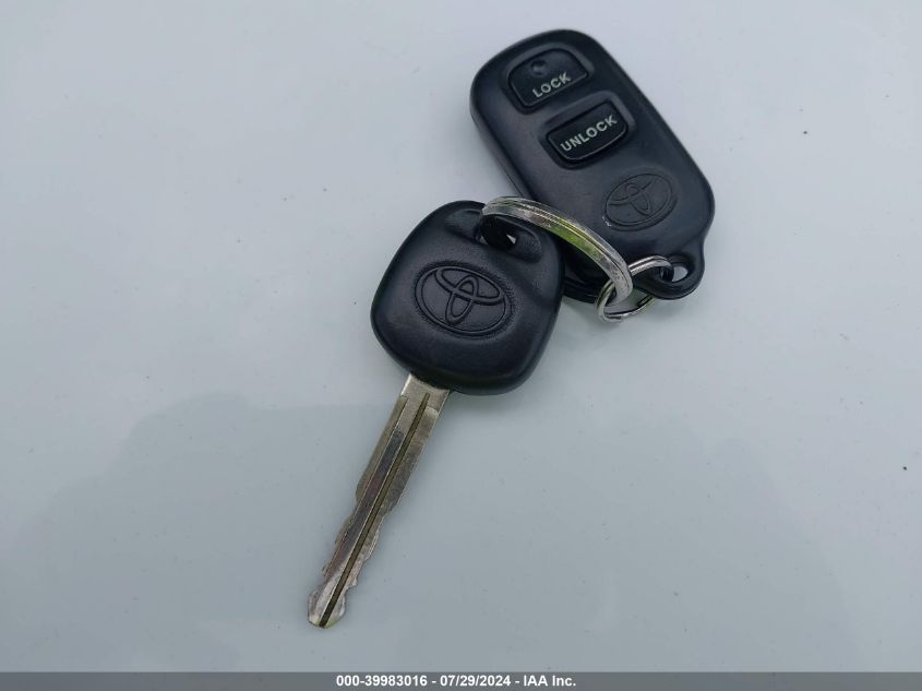 2005 Toyota Corolla Le VIN: JTDBR32E052061031 Lot: 39983016