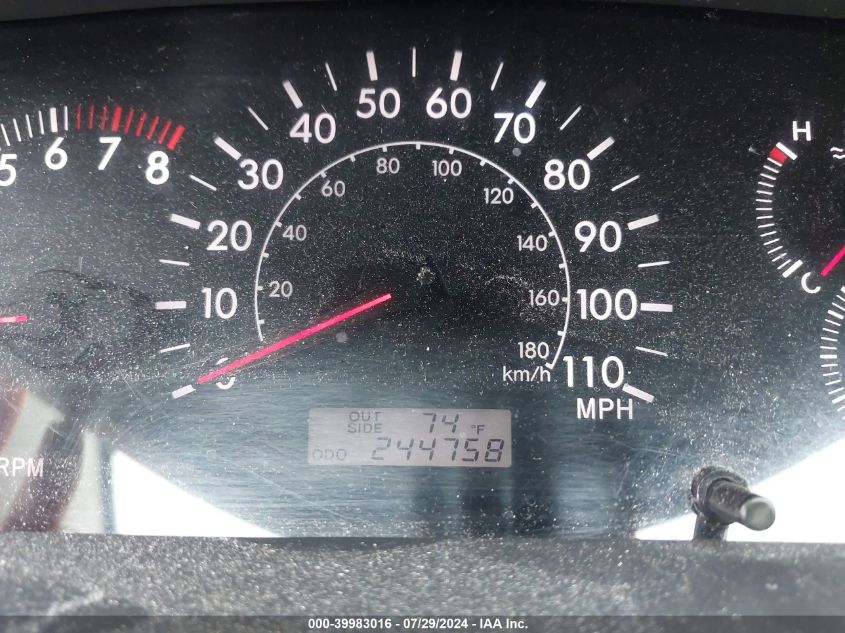 2005 Toyota Corolla Le VIN: JTDBR32E052061031 Lot: 39983016