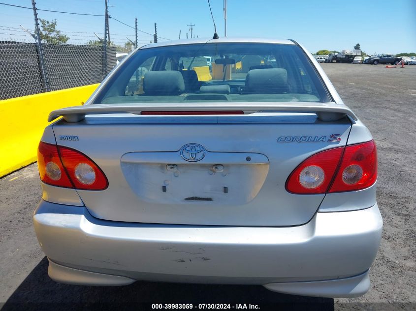 2005 Toyota Corolla S VIN: 1NXBR32E85Z426944 Lot: 39983059