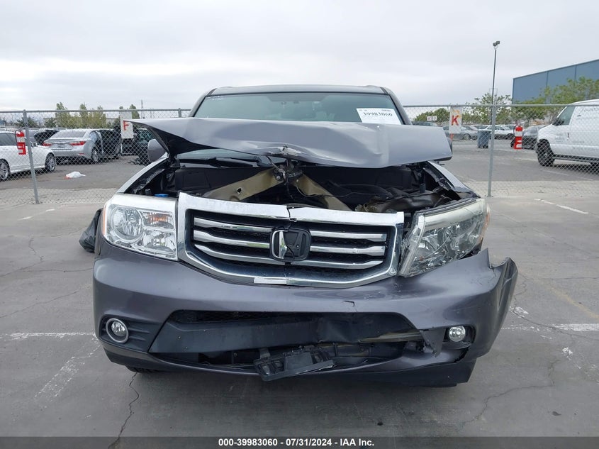 2015 Honda Pilot Ex-L VIN: 5FNYF4H75FB076043 Lot: 39983060