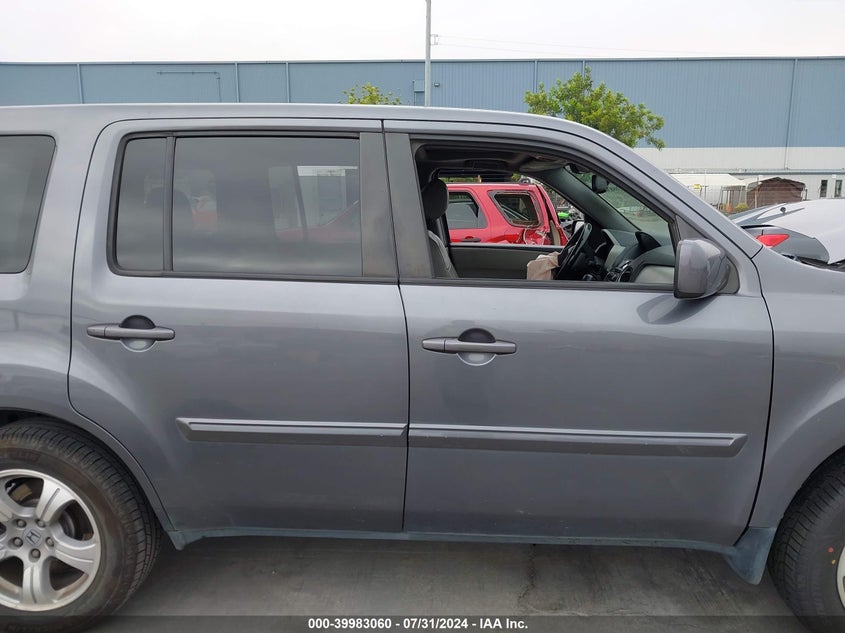 2015 Honda Pilot Ex-L VIN: 5FNYF4H75FB076043 Lot: 39983060