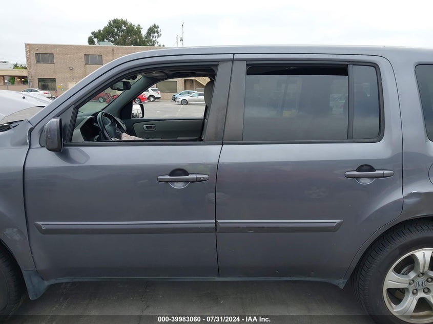 2015 Honda Pilot Ex-L VIN: 5FNYF4H75FB076043 Lot: 39983060