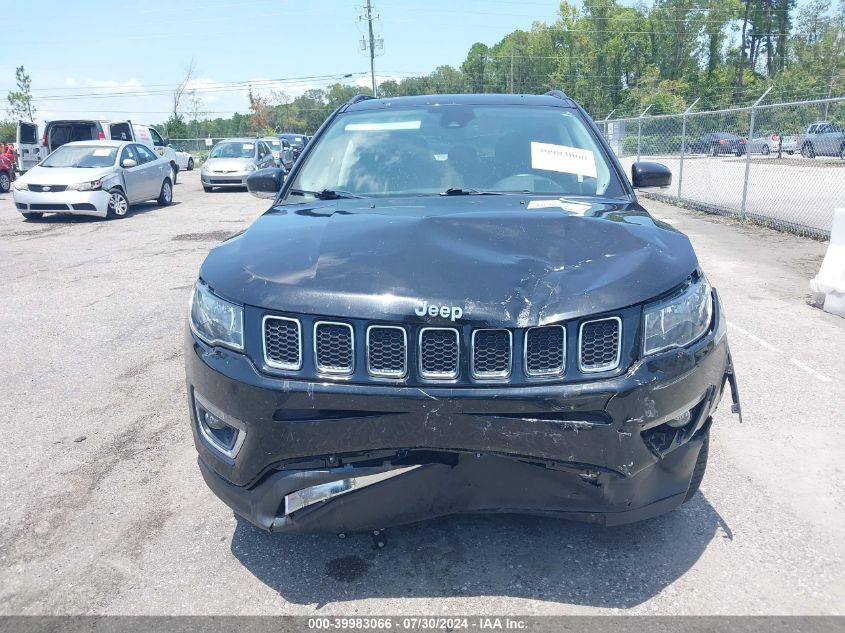 2021 Jeep Compass Limited 4X4 VIN: 3C4NJDCB7MT589841 Lot: 39983066