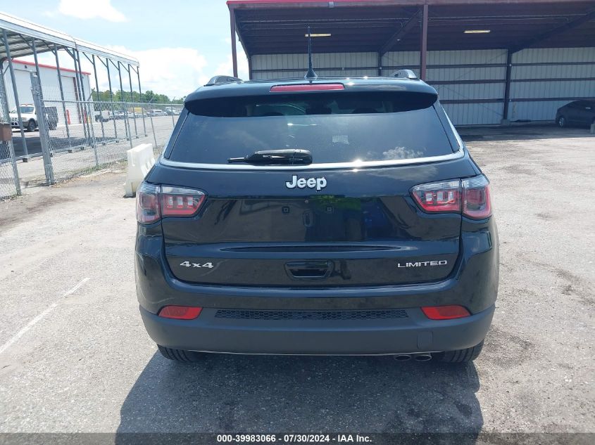 2021 Jeep Compass Limited 4X4 VIN: 3C4NJDCB7MT589841 Lot: 39983066