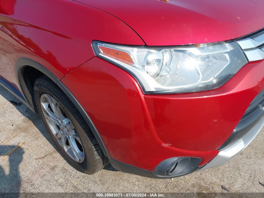 2015 Mitsubishi Outlander Se VIN: JA4AD3A30FZ009377 Lot: 39983071