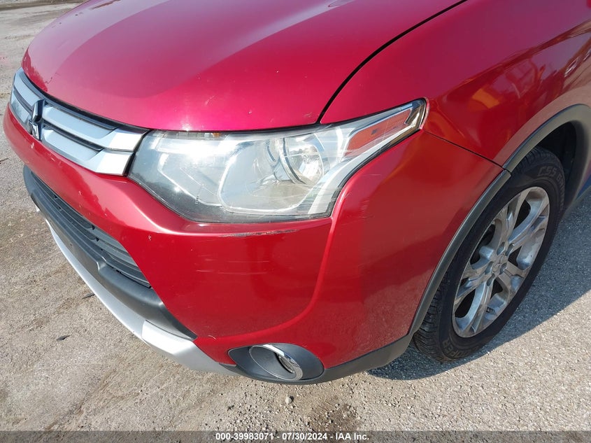 2015 Mitsubishi Outlander Se VIN: JA4AD3A30FZ009377 Lot: 39983071
