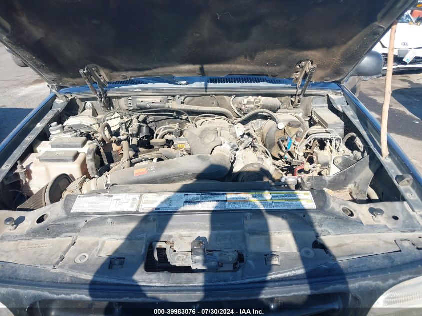 1998 Ford Explorer VIN: 1FMYU22X2WUB96257 Lot: 39983076