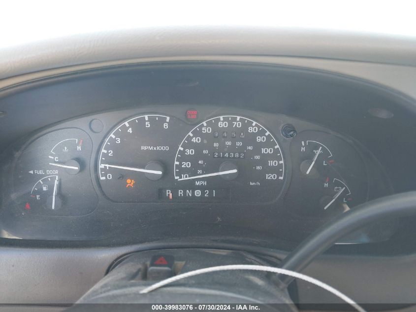 1998 Ford Explorer VIN: 1FMYU22X2WUB96257 Lot: 39983076