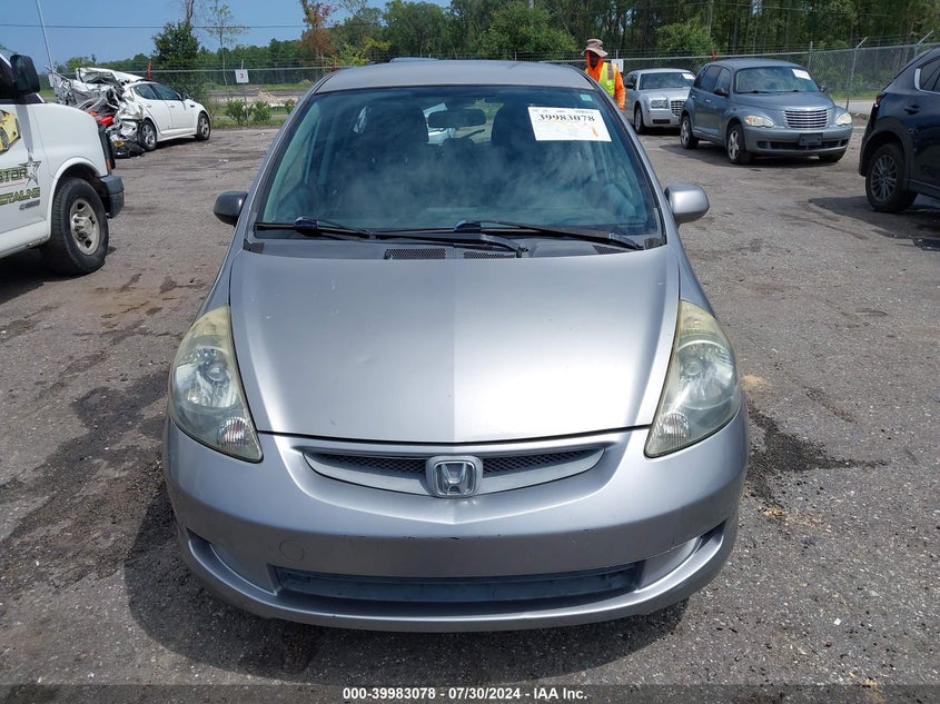 2008 Honda Fit VIN: JHMGD37448S072072 Lot: 39983078