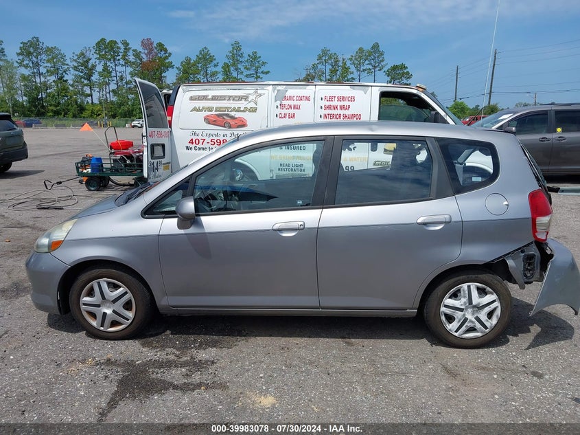 2008 Honda Fit VIN: JHMGD37448S072072 Lot: 39983078