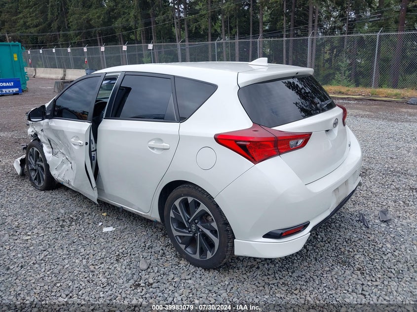 2016 Scion Im VIN: JTNKARJE8GJ511573 Lot: 39983079