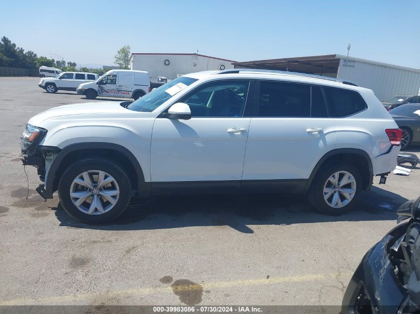 2019 Volkswagen Atlas 3.6L V6 Se W/Technology VIN: 1V2WR2CA0KC563582 Lot: 39983086