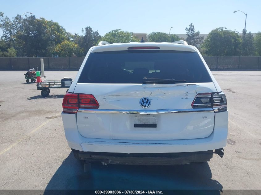 2019 Volkswagen Atlas 3.6L V6 Se W/Technology VIN: 1V2WR2CA0KC563582 Lot: 39983086