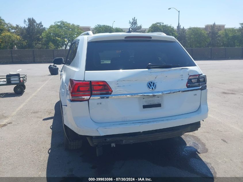 2019 Volkswagen Atlas 3.6L V6 Se W/Technology VIN: 1V2WR2CA0KC563582 Lot: 39983086