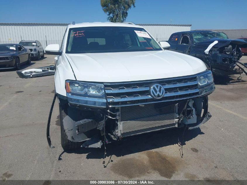 2019 Volkswagen Atlas 3.6L V6 Se W/Technology VIN: 1V2WR2CA0KC563582 Lot: 39983086