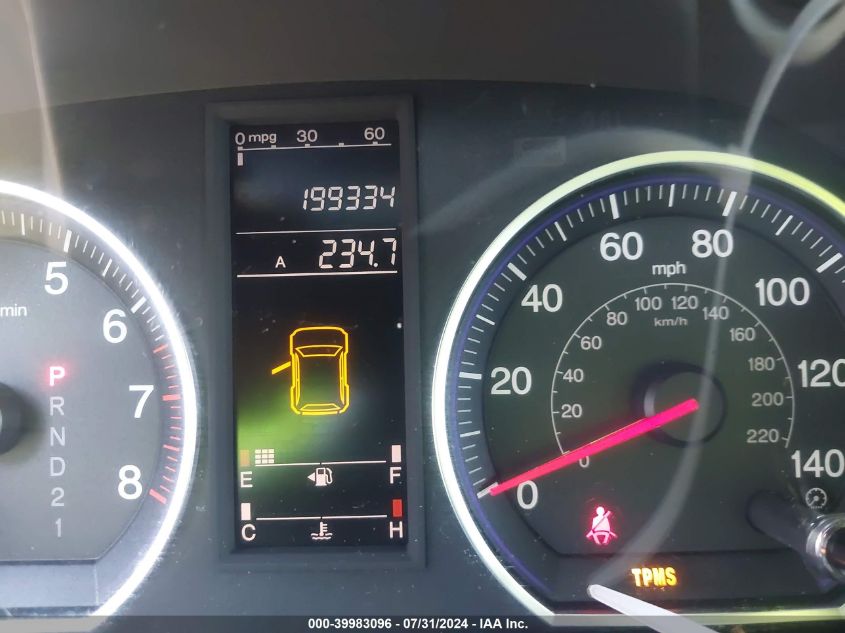 2007 Honda Cr-V Ex-L VIN: JHLRE38797C072516 Lot: 39983096