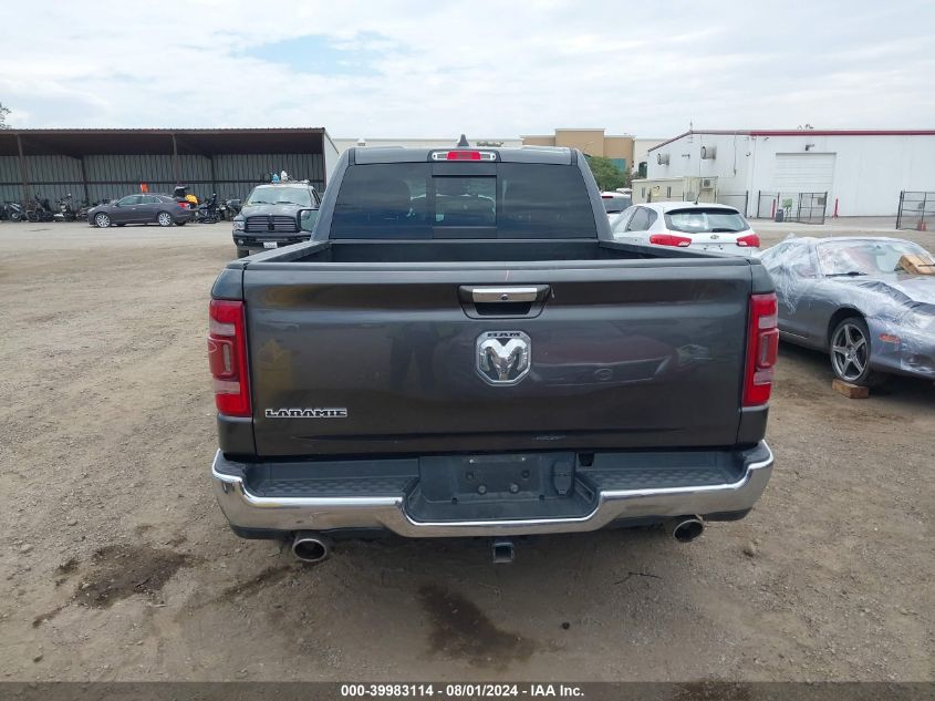 2019 Ram 1500 Laramie Quad Cab 4X2 6'4 Box VIN: 1C6RREDT8KN864824 Lot: 39983114