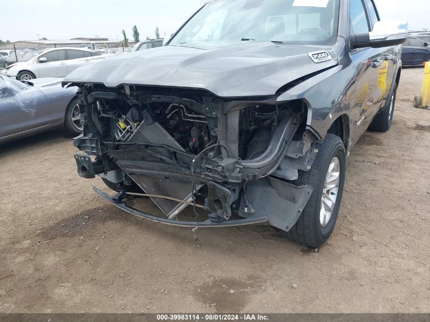 2019 RAM 1500 LARAMIE QUAD CAB 4X2 6'4 BOX - 1C6RREDT8KN864824
