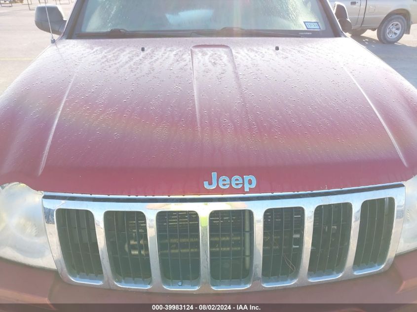 2006 Jeep Grand Cherokee Limited VIN: 1J4HS58N76C117649 Lot: 39983124