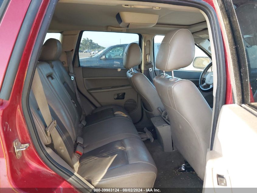 2006 Jeep Grand Cherokee Limited VIN: 1J4HS58N76C117649 Lot: 39983124