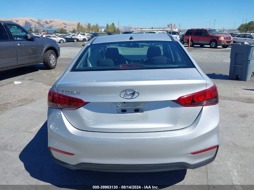 2022 Hyundai Accent Se VIN: 3KPC24A60NE173789 Lot: 39983130