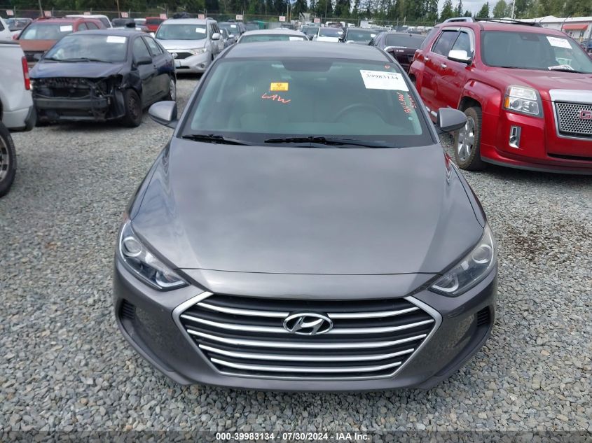 2018 Hyundai Elantra Sel VIN: 5NPD84LF7JH249272 Lot: 39983134