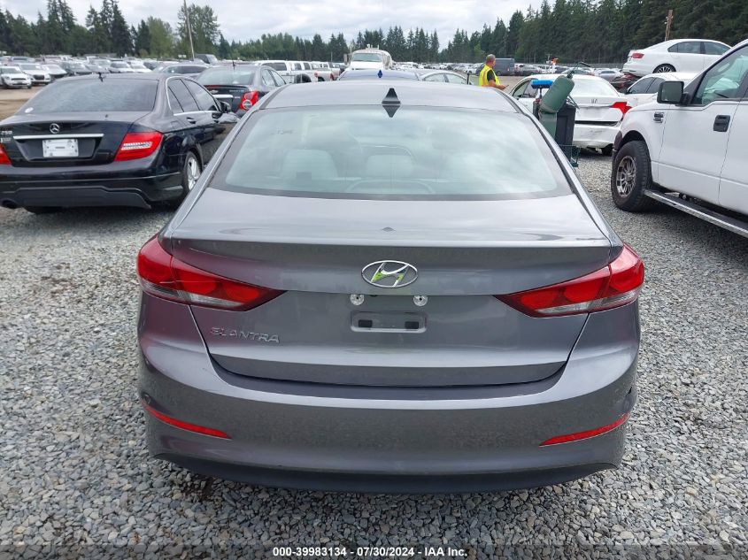 2018 Hyundai Elantra Sel VIN: 5NPD84LF7JH249272 Lot: 39983134