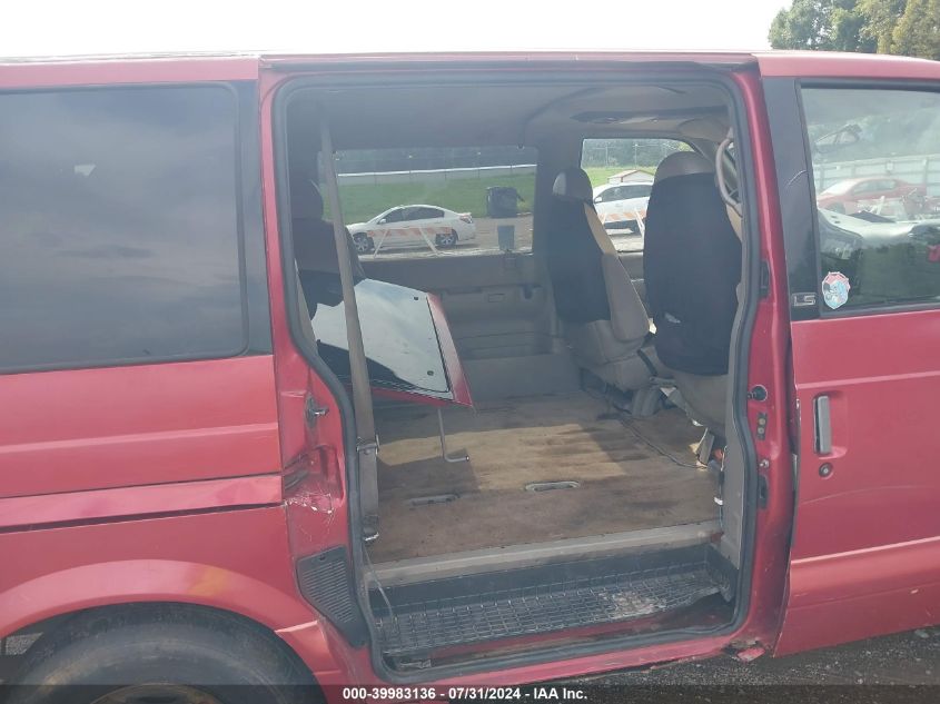 1998 Chevrolet Astro VIN: 1GNDM19WXWB205980 Lot: 39983136