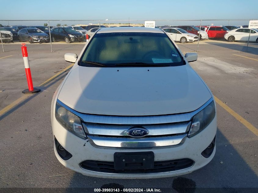 2012 Ford Fusion Se VIN: 3FAHP0HG3CR449280 Lot: 39983143