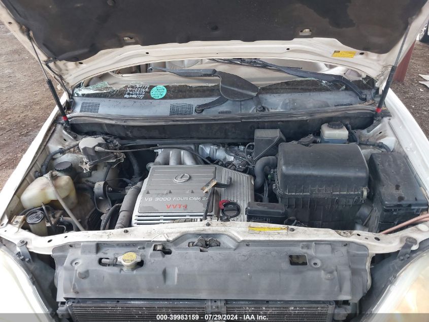 2002 Lexus Rx 300 VIN: JTJGF10U520127249 Lot: 39983159