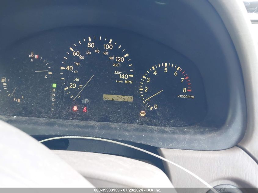 2002 Lexus Rx 300 VIN: JTJGF10U520127249 Lot: 39983159