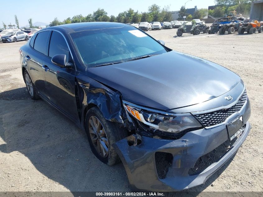 2018 Kia Optima S VIN: 5XXGT4L33JG246303 Lot: 39983161