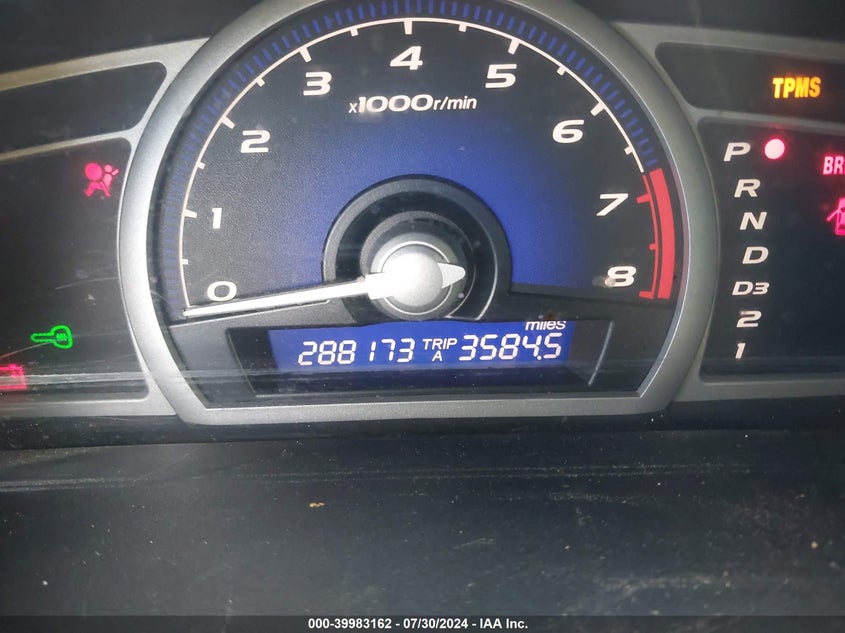 2010 Honda Civic Lx VIN: 2HGFG1B65AH537880 Lot: 39983162