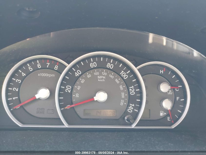 2007 Kia Sorento Lx VIN: KNDJD736175670820 Lot: 39983178