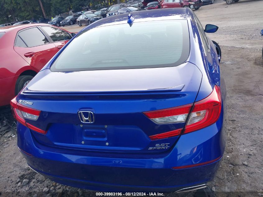 2019 Honda Accord Sport 2.0T VIN: 1HGCV2F33KA023329 Lot: 39983196