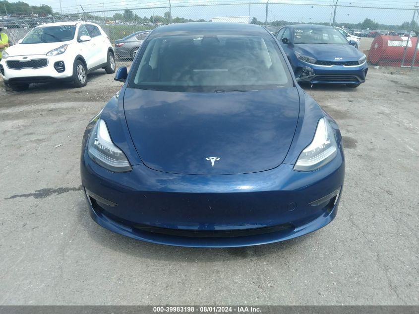 2021 Tesla Model 3 Long Range Dual Motor All-Wheel Drive VIN: 5YJ3E1EB6MF848082 Lot: 39983198