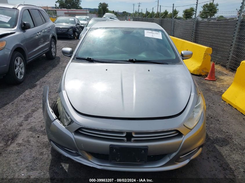 2015 Dodge Dart Sxt VIN: 1C3CDFBB6FD128610 Lot: 39983207