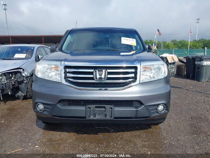 2012 Honda Pilot Ex-L VIN: 5FNYF4H71CB042368 Lot: 39983223