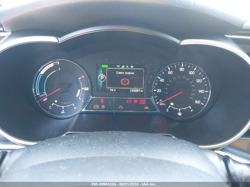 2014 Kia Optima Hybrid VIN: KNAGM4AD4E5068224 Lot: 39983224