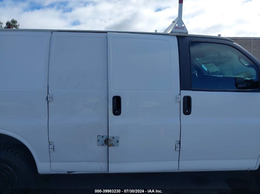 2013 Chevrolet Express 2500 VIN: 1GCWGFCA7D1175696 Lot: 39983230