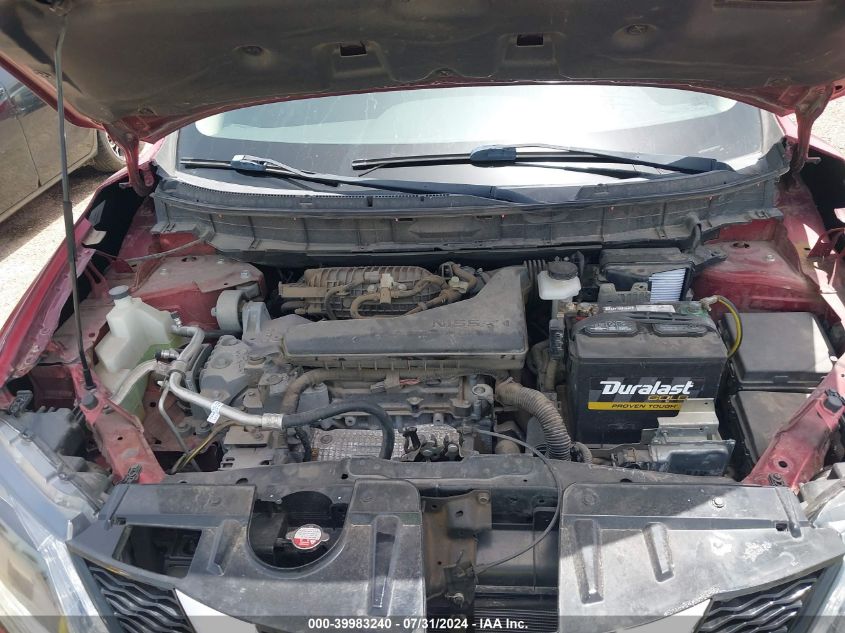 2015 Nissan Rogue S VIN: KNMAT2MT6FP555515 Lot: 39983240