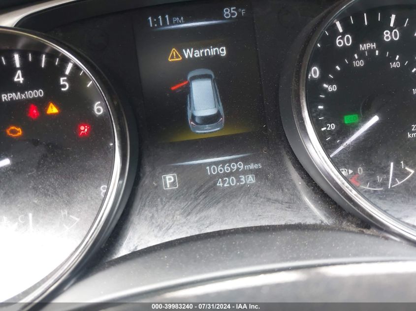 2015 Nissan Rogue S VIN: KNMAT2MT6FP555515 Lot: 39983240