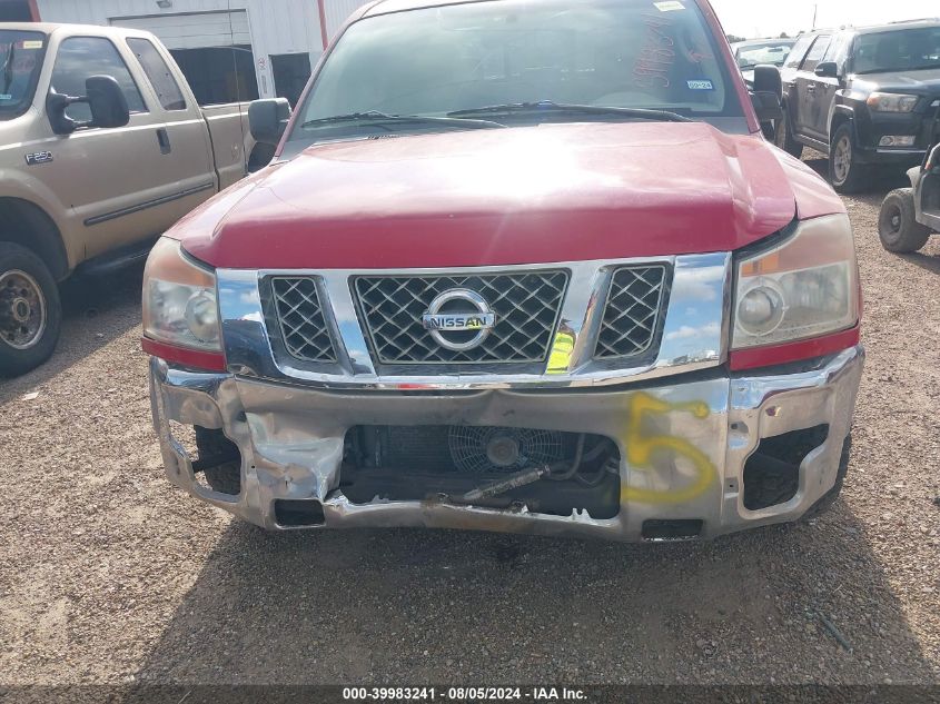 2008 Nissan Titan Se VIN: 1N6BA06A58N301378 Lot: 39983241