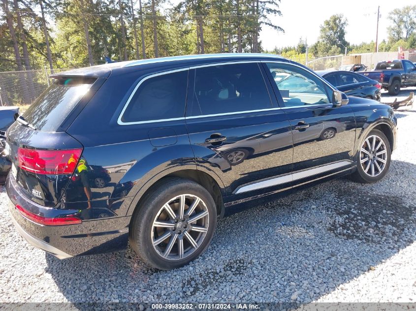 2017 Audi Q7 3.0T Premium VIN: WA1LAAF78HD024579 Lot: 39983252