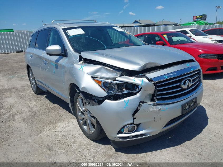 2014 Infiniti Qx60 VIN: 5N1AL0MM8EC523762 Lot: 39983254