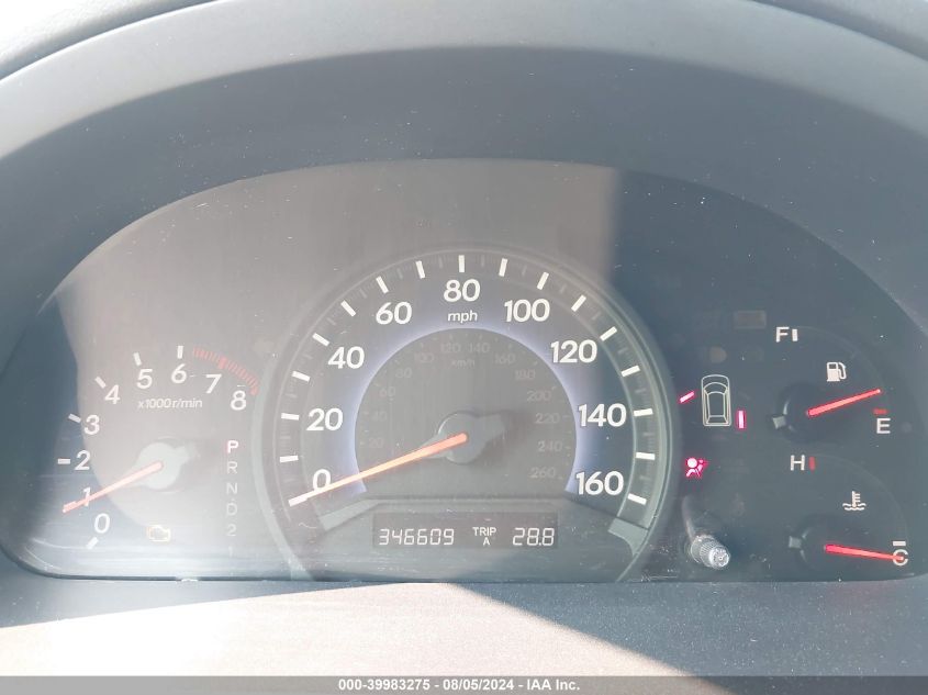 2005 Honda Odyssey Ex-L VIN: 5FNRL38765B002586 Lot: 39983275