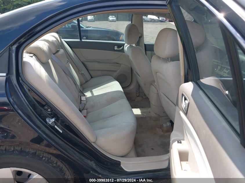 2008 Hyundai Sonata Gls VIN: 5NPET46C88H388647 Lot: 39983512