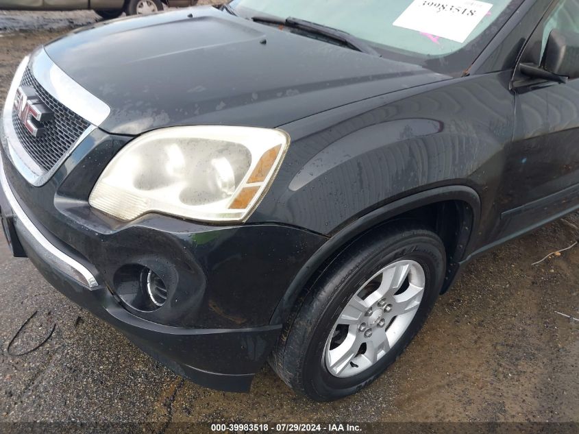 2010 GMC Acadia Sl VIN: 1GKLVKED5AJ190528 Lot: 39983518